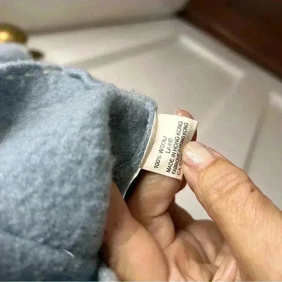 Eric Alexandre 100% Boiled Wool Jacket with White Detailing - Picture 9 of 9